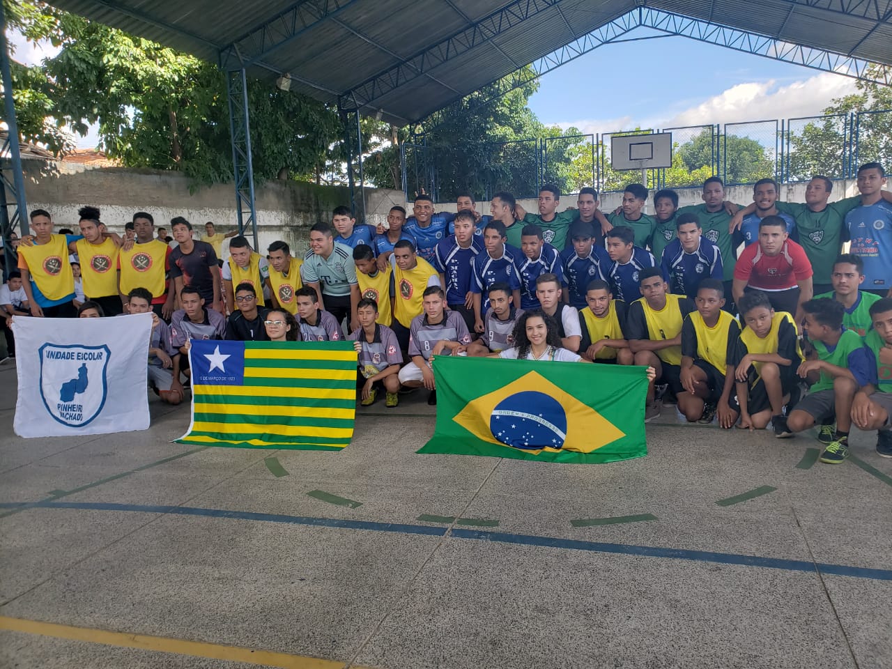 Jogos interclasse abordam o tema da paz no esporte